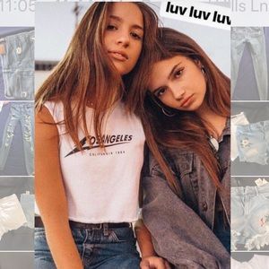 NWOT JAMIE LOS ANGELES LIGHTNING TANK